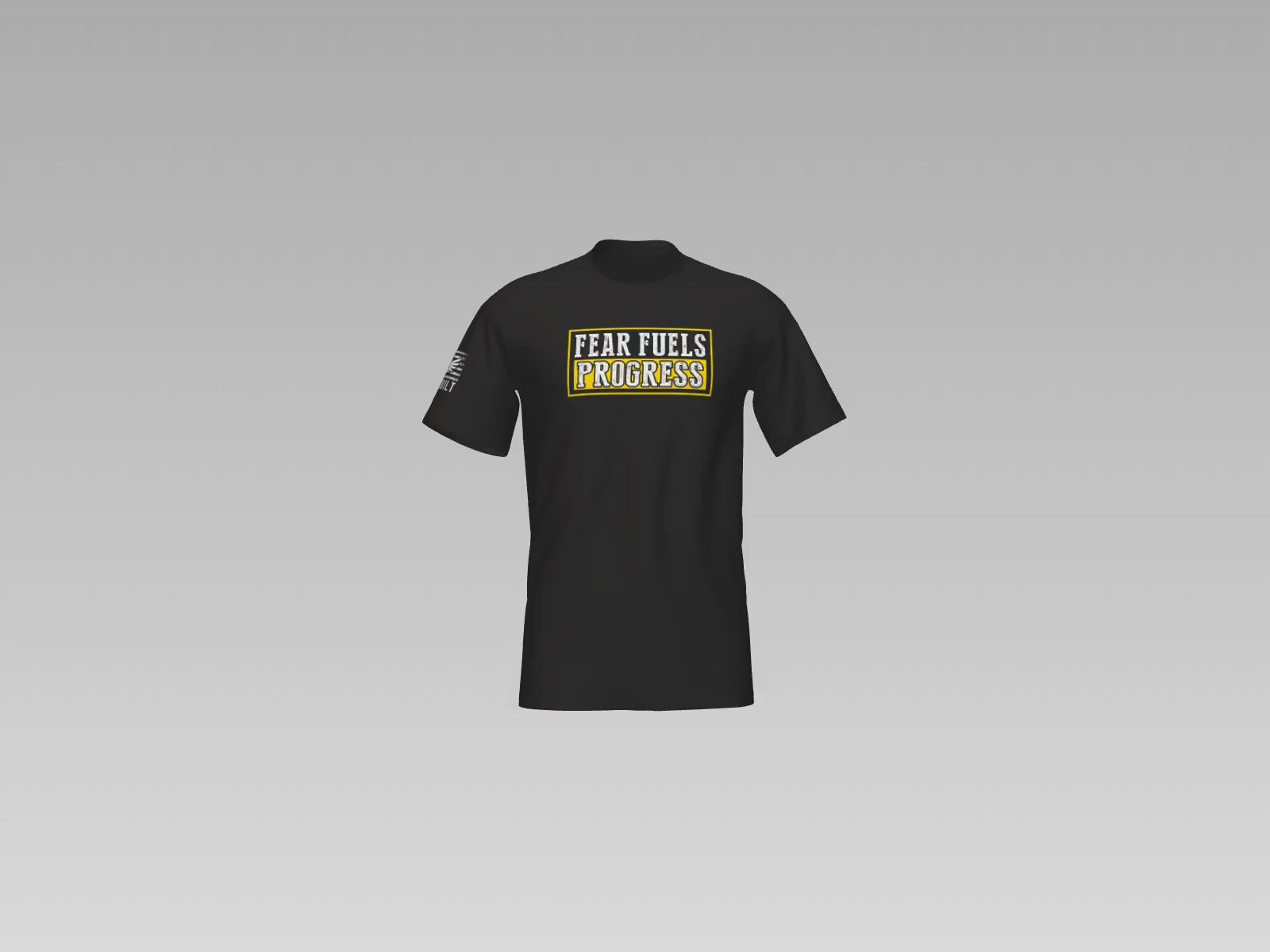 "Fear and Progress Shirt – Overcome and Achieve